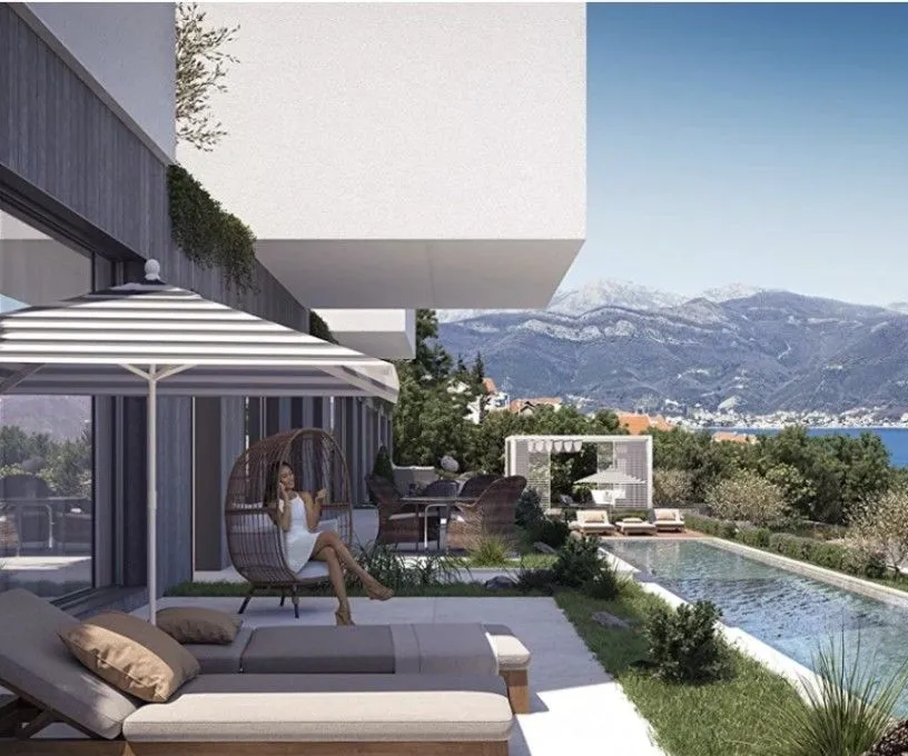 Prodaja, dvosoban stan, 119m², Krašići, Tivat