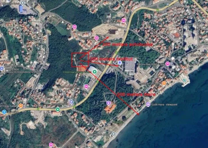Prodaja, plac, 1933m², Igalo, Herceg Novi