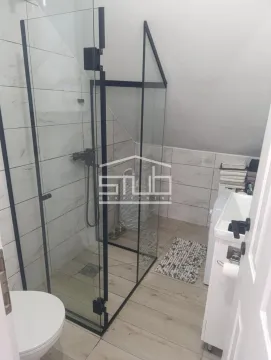 Modernly equipped bathroom with a walk-in shower. - image 3