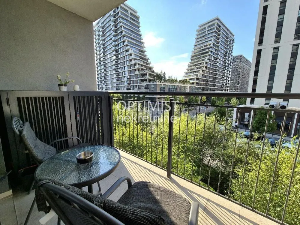 Rent, two bedroom apartment, 54m², Savski Venac, Beograd