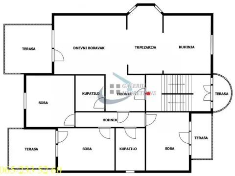 Sale, four bedroom apartment, 115m², Farmaceutski Fakultet, Voždovac Sve Podlokacije - image 7