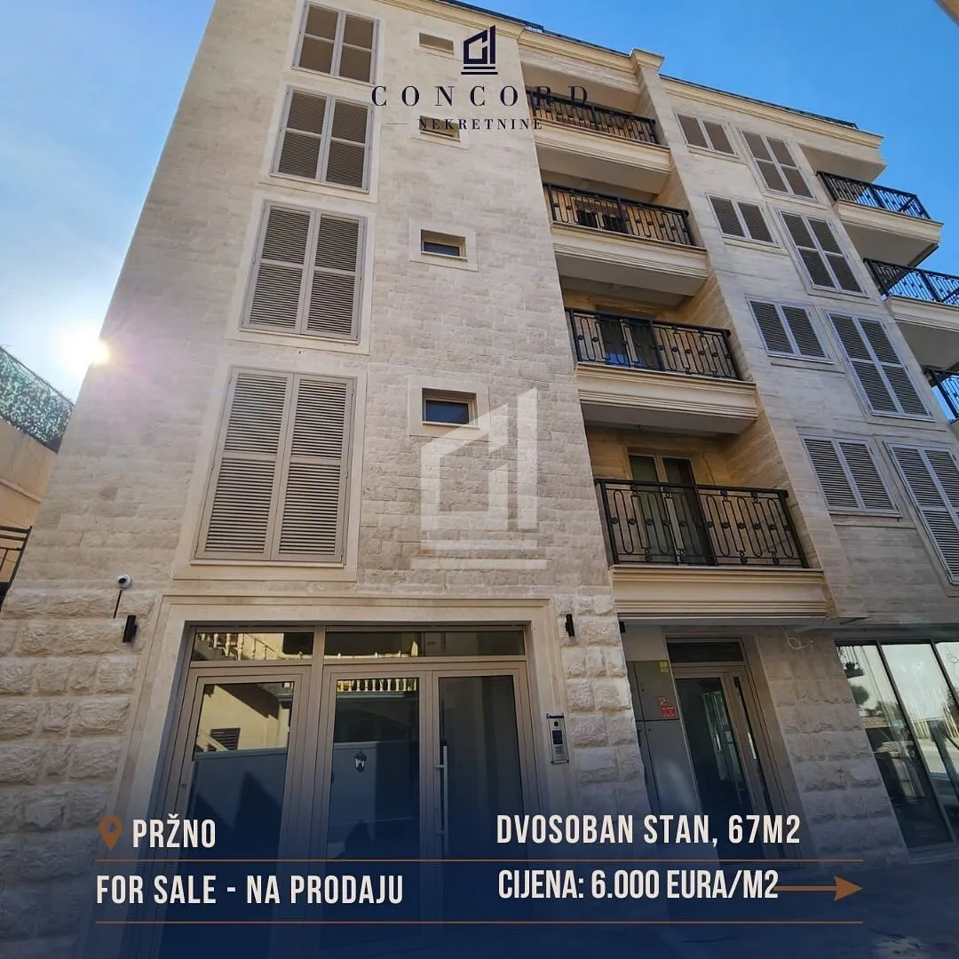 Sale, two bedroom apartment, 67m², Budva, Crna Gora