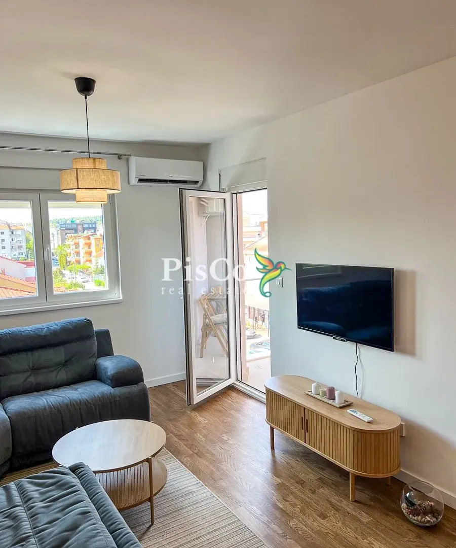 Rent, one bedroom apartment, 47m², Stari Aerodrom, Podgorica