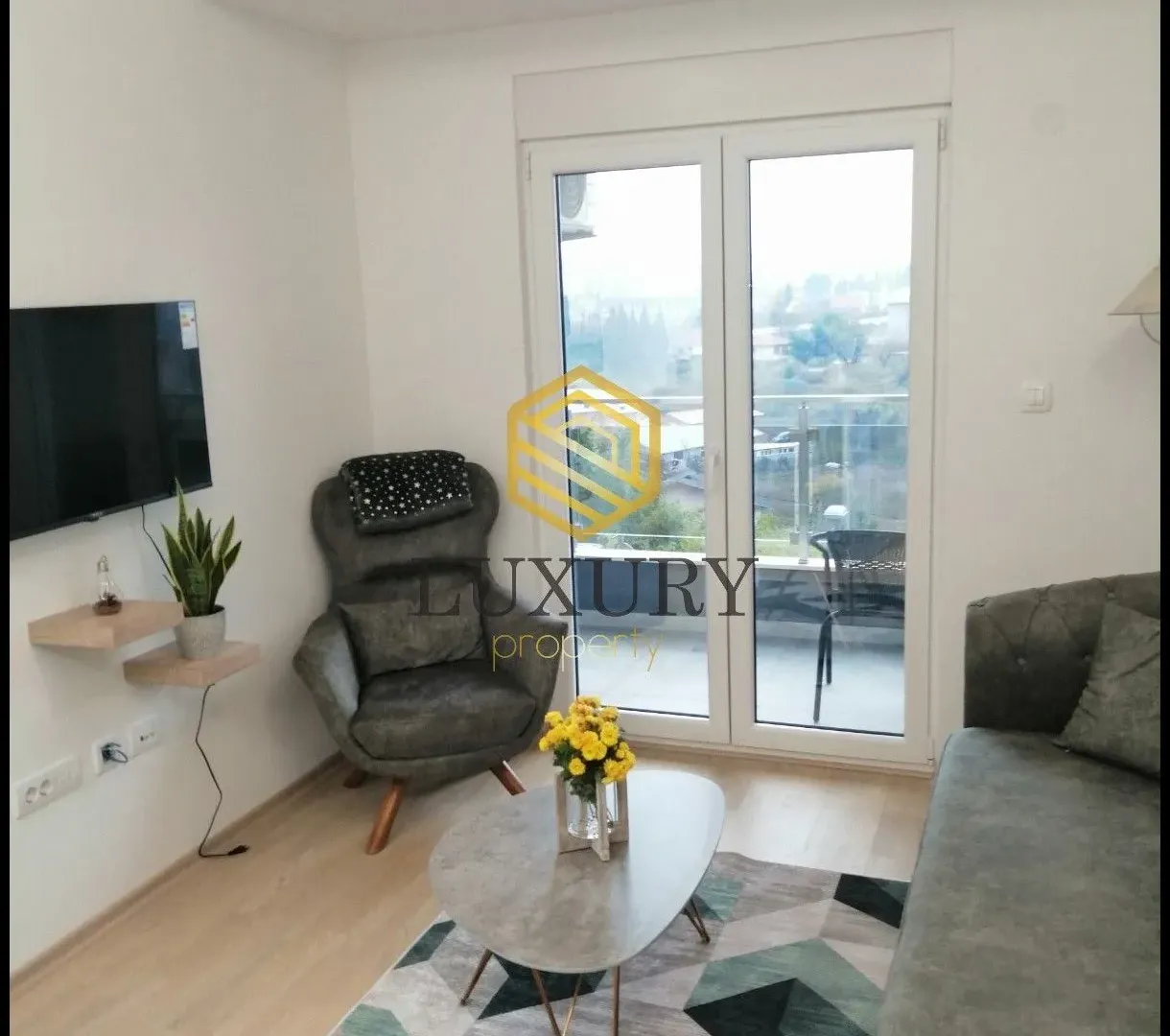 Rent, one bedroom apartment, 36m², Centar, Podgorica
