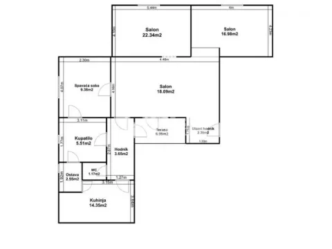 Izdavanje, četvorosoban stan, 115m², Voždovac Sve Podlokacije, Beograd - image 16