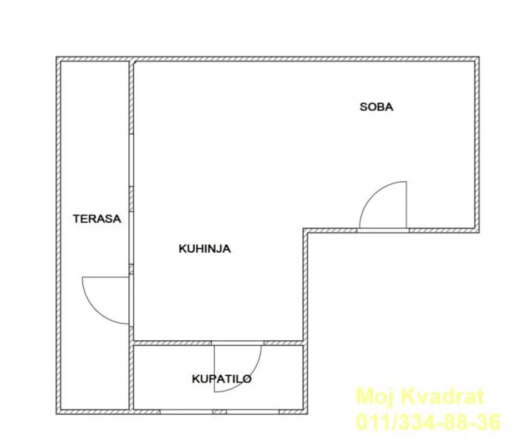 Prodaja, garsonjera, 25m², Gradska Bolnica, Zvezdara Sve Podlokacije