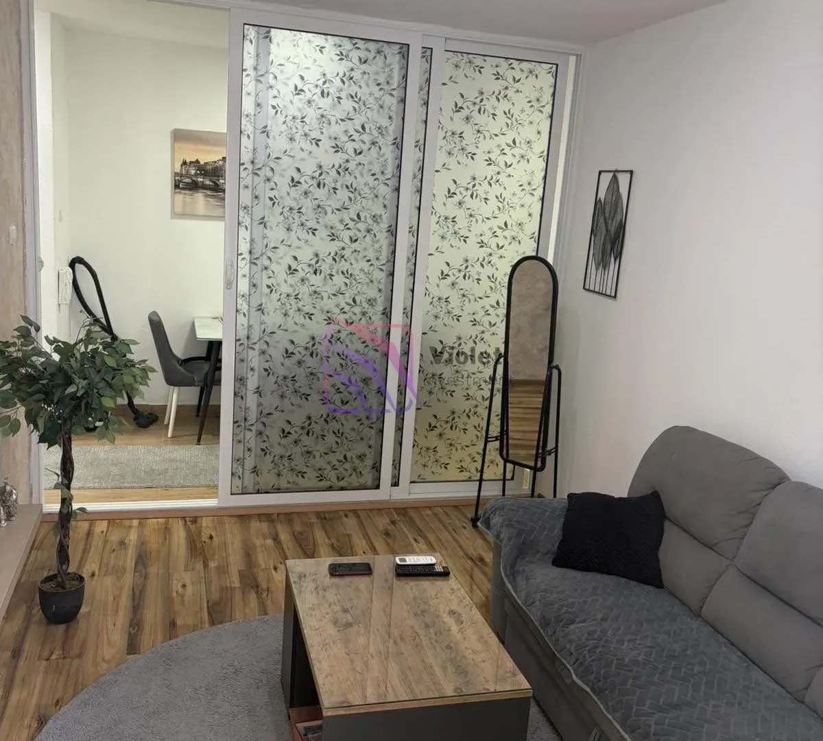 Rent, one bedroom apartment, 53m², Preko Morače, Podgorica