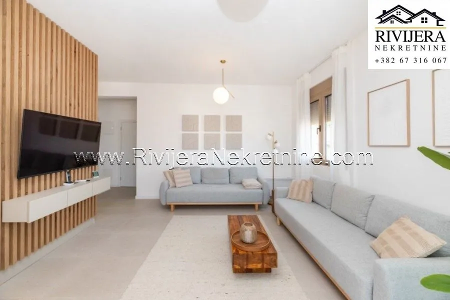 Prodaja, jednosoban stan, 51m², Baošići, Herceg Novi