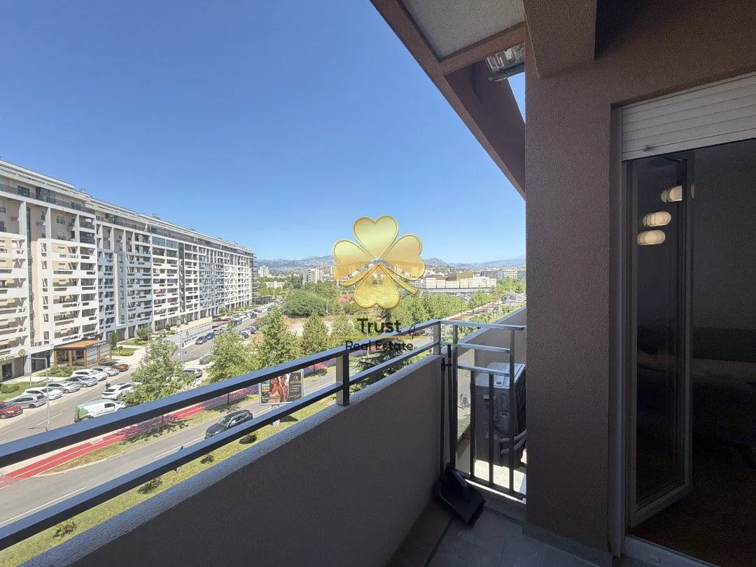 Rent, one bedroom apartment, 50m², Central Point, Podgorica