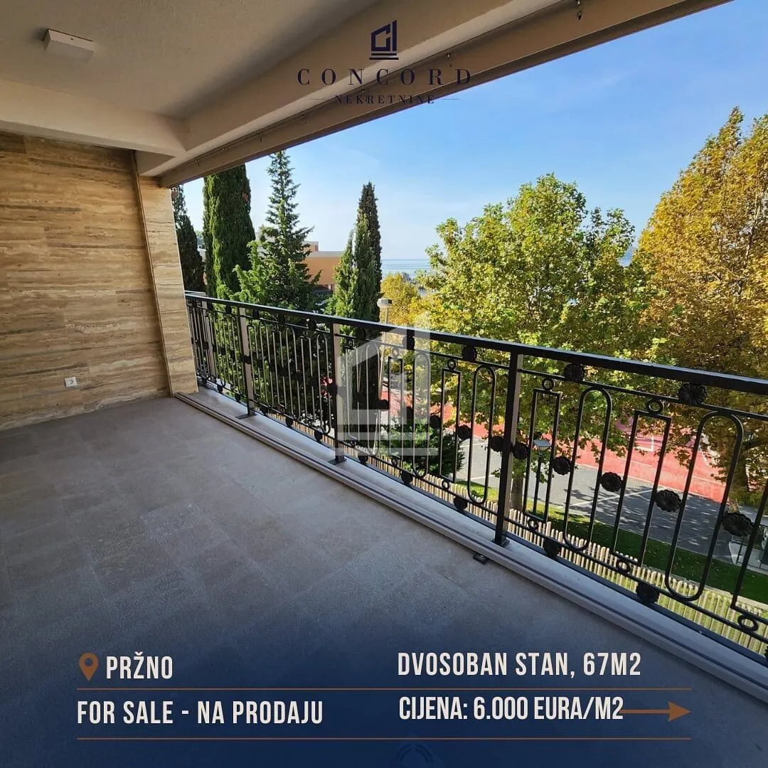 Prodaja, dvosoban stan, 67m², Budva, Crna Gora