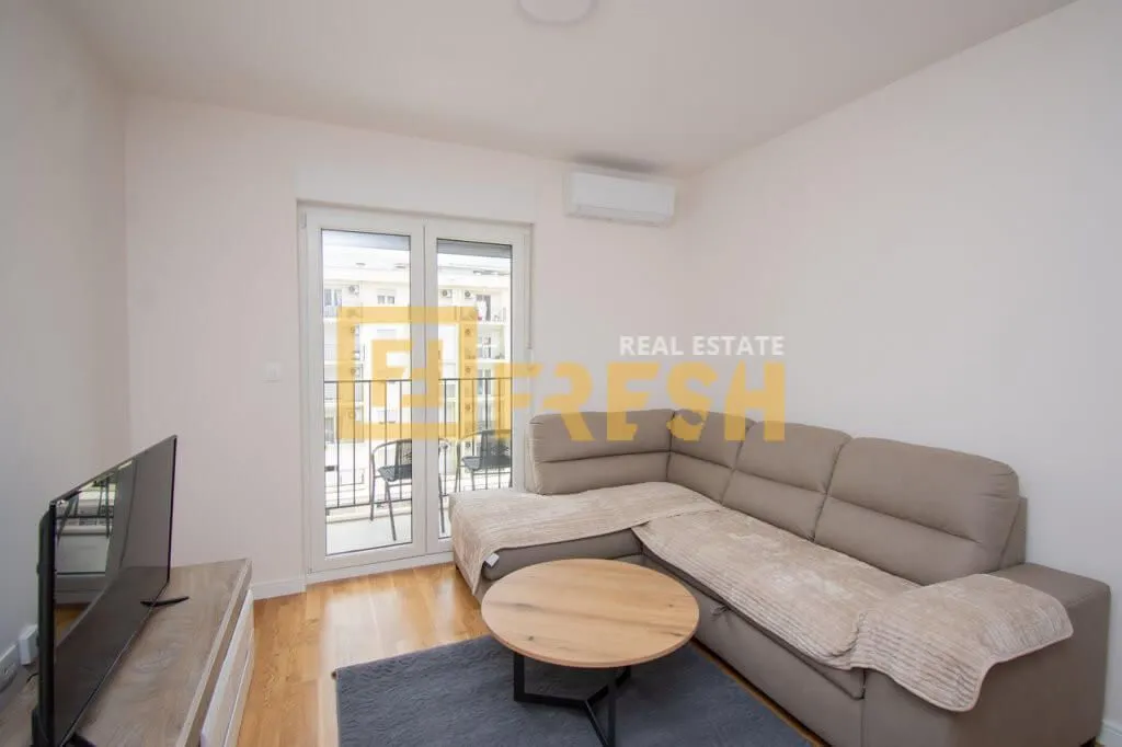 Rent, one bedroom apartment, 40m², Pobrežje, Podgorica