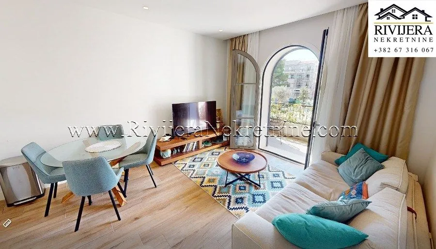 Prodaja, jednosoban stan, 48m², Luštica, Herceg Novi