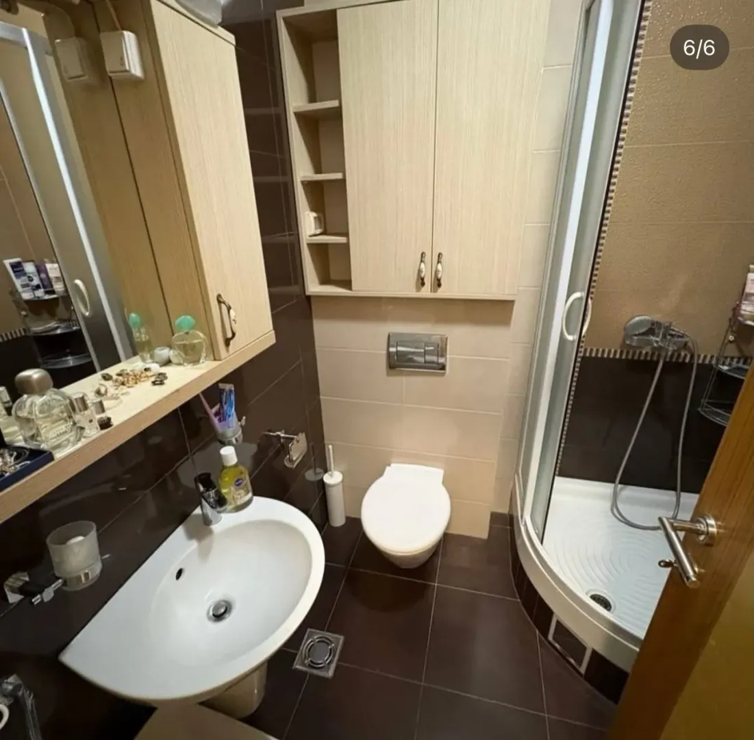 Rent, one bedroom apartment, 30m², Blok 6, Podgorica
