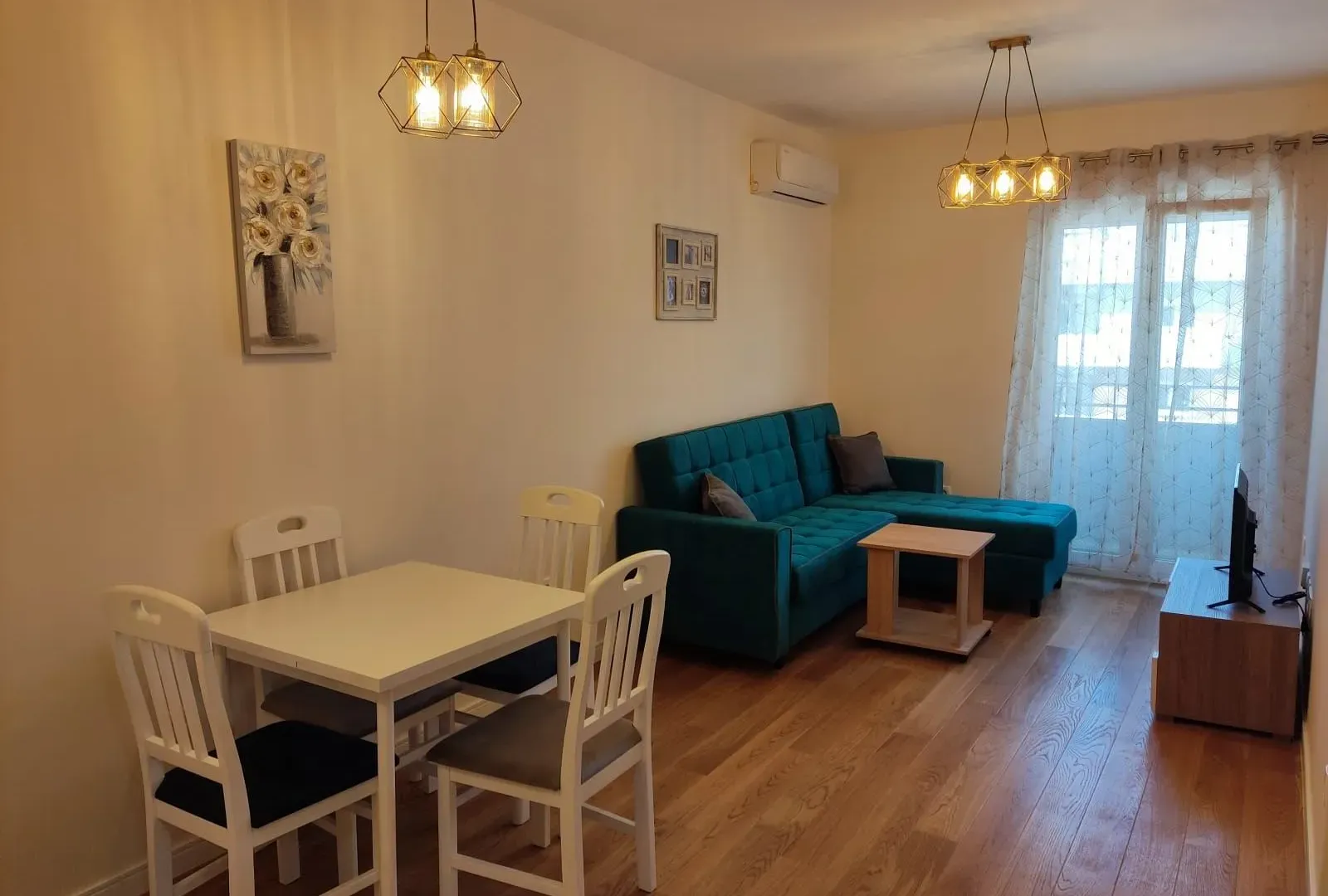 Rent, one bedroom apartment, 43m², Central Point, Podgorica