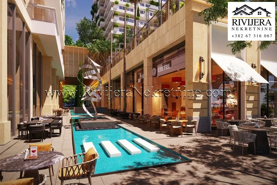 Sale, two bedroom apartment, 50m², Centar, Budva