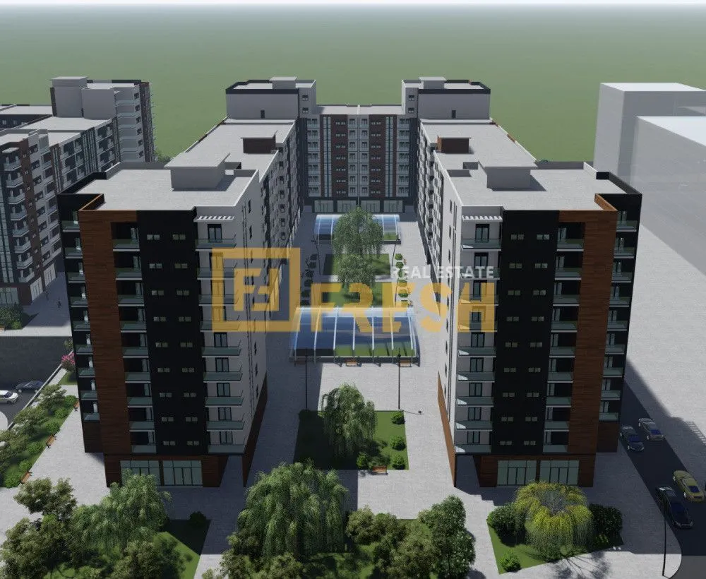 Prodaja, jednosoban stan, 42m², Stari Aerodrom, Podgorica