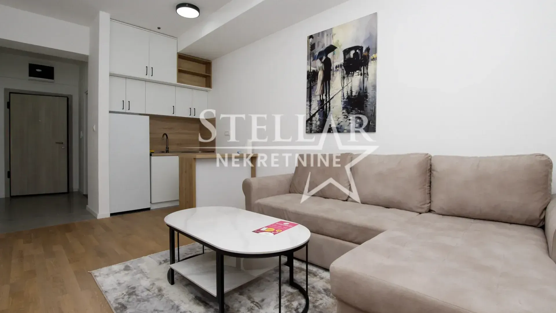 Prodaja, jednosoban stan, 52m², Vezirov Most, Podgorica