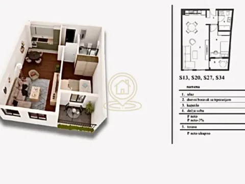 Prodaja, jednosoban stan, 40m², Pantelej, Niš - image 4