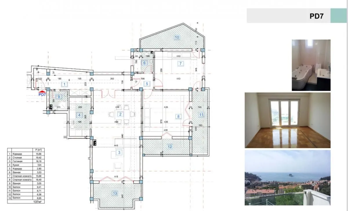 Prodaja, poslovni prostor, 137m², Petrovac, Budva