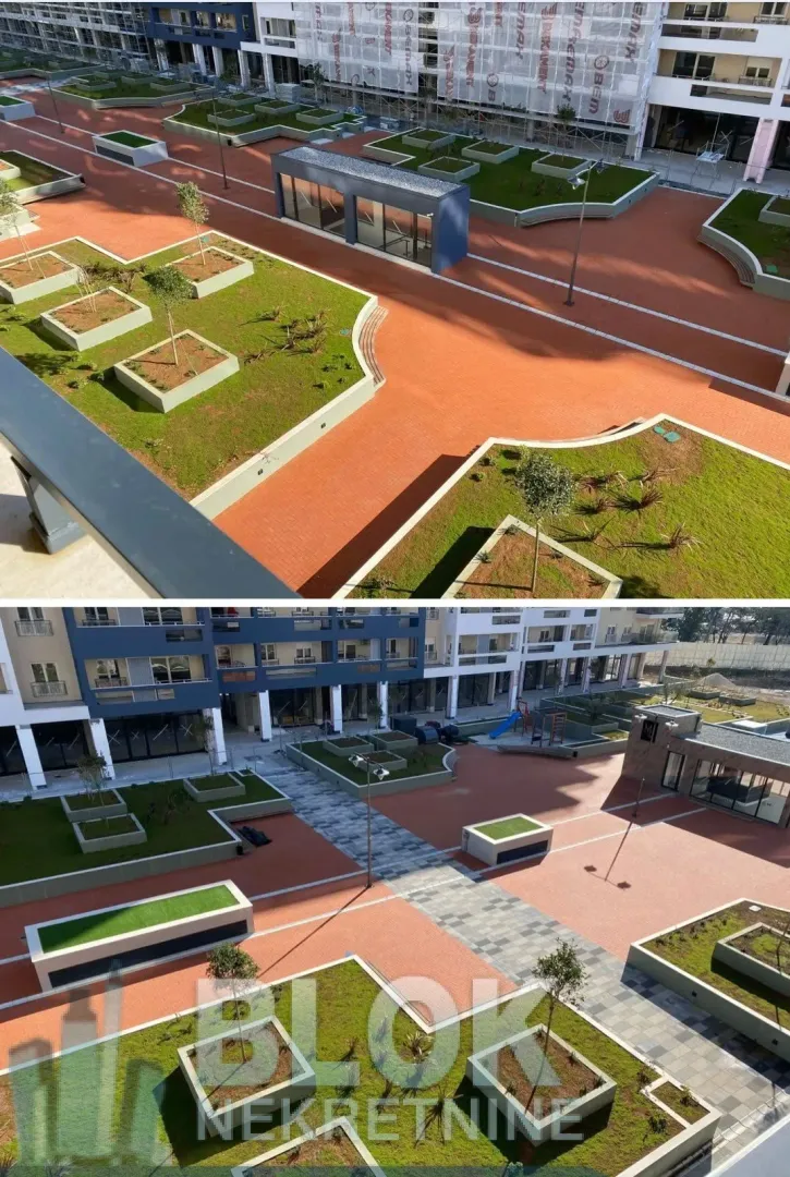 Izdavanje, trosoban stan, 53m², Master Kvart, Podgorica