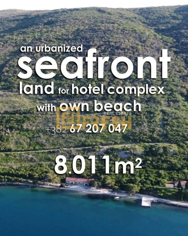 Prodaja, plac, 8011m², Tivat, Crna Gora