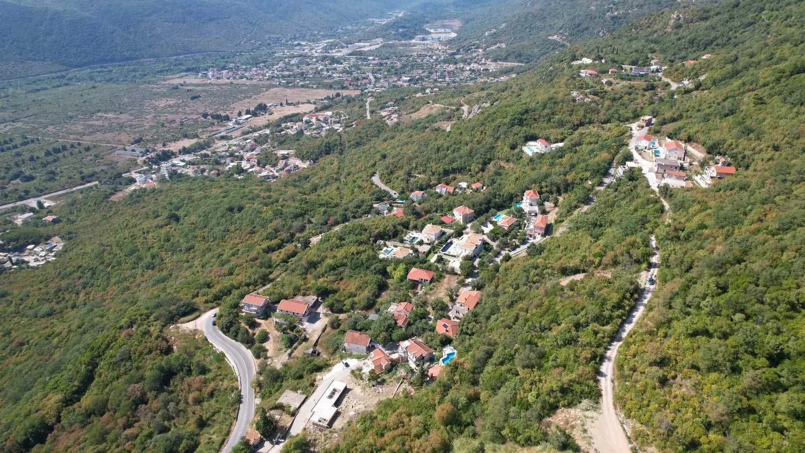 Prodaja, plac, 1000m², Prijevor, Budva