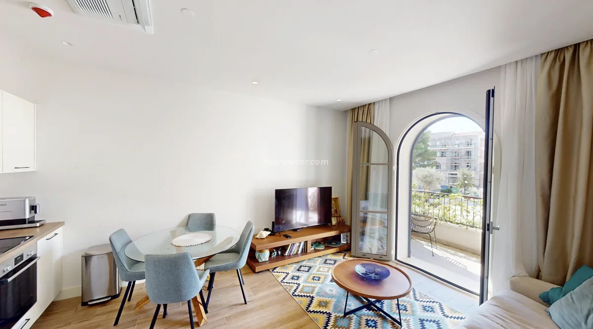 Prodaja, jednosoban stan, 48m², Luštica Bay, Tivat