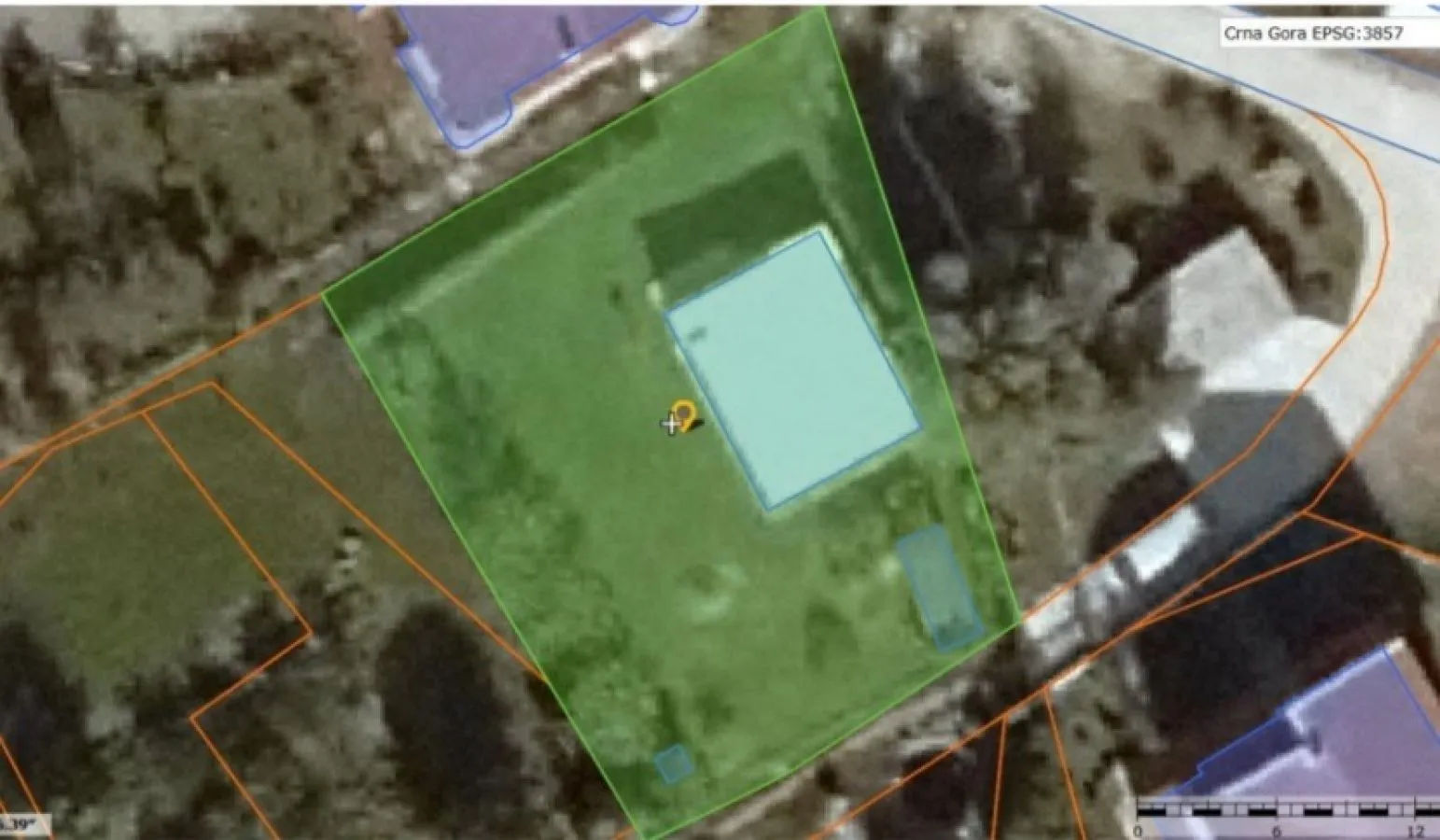 Prodaja, plac, 611m², Mrčevac, Tivat