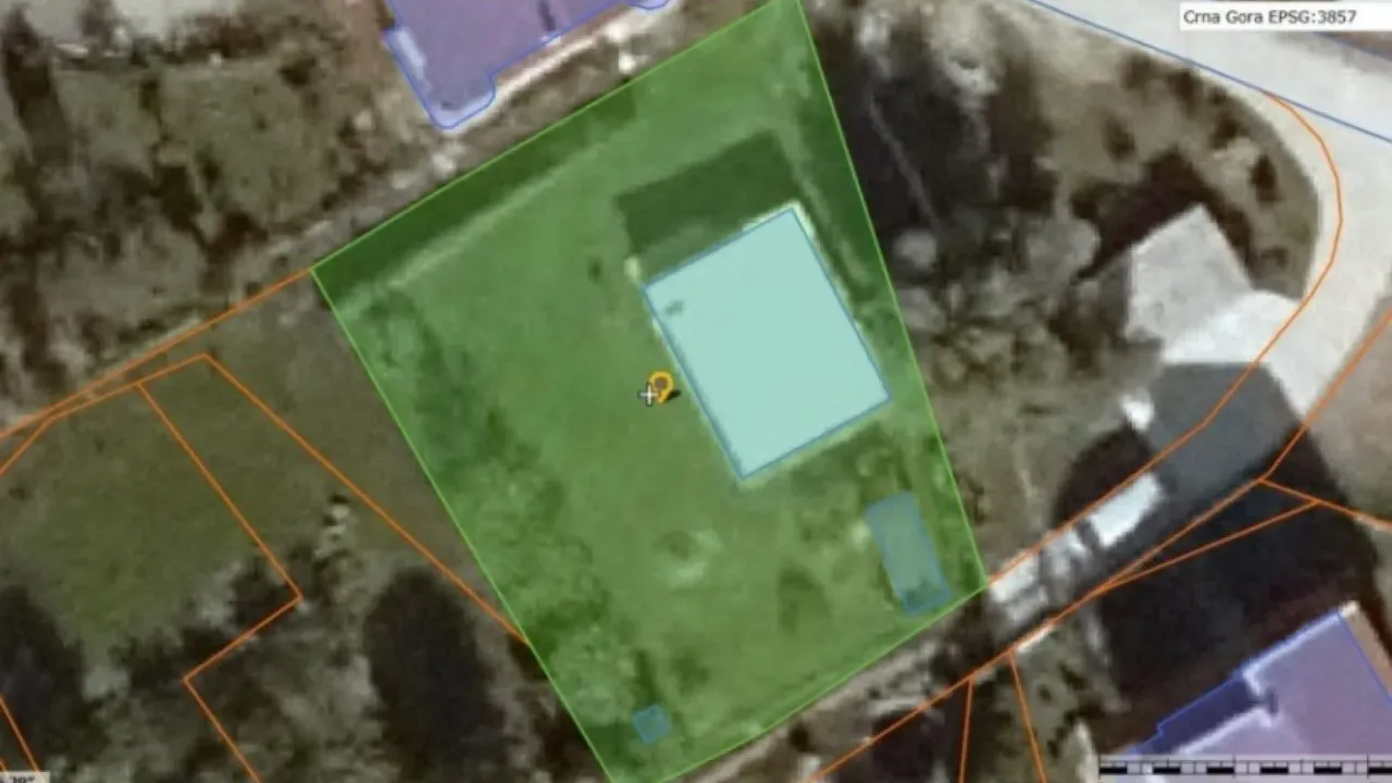 Sale, land lot, 611m², Mrčevac, Tivat
