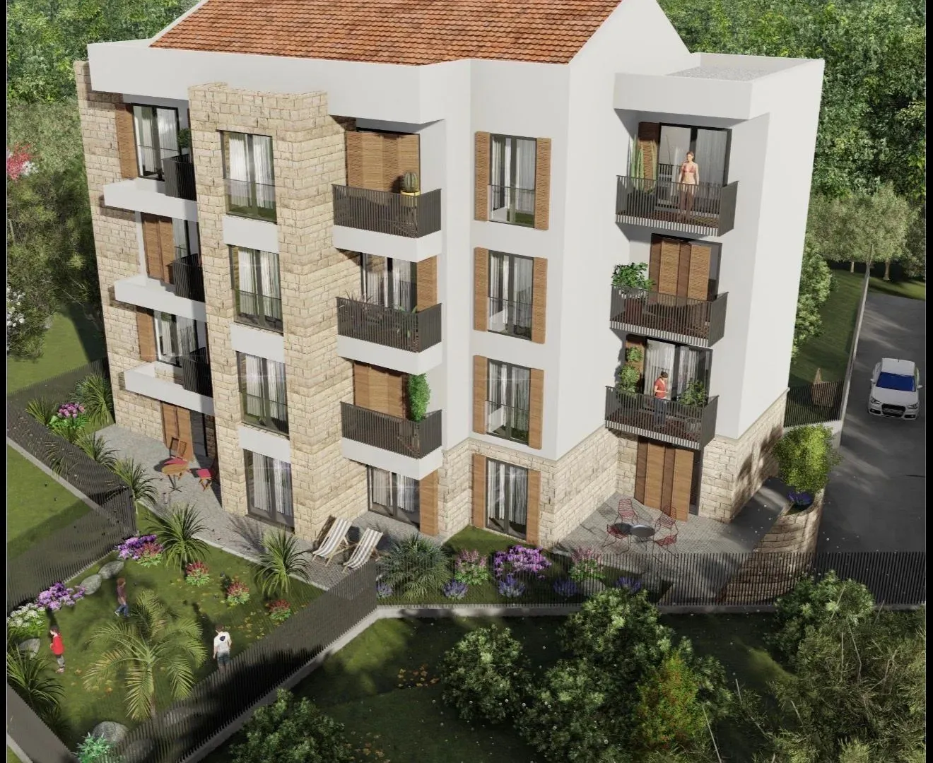 Prodaja, jednosoban stan, 39m², Meljine, Herceg Novi