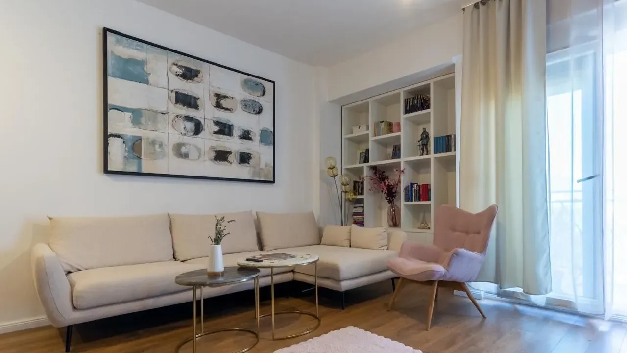 Rent, one bedroom apartment, 56m², Bijela, Herceg Novi