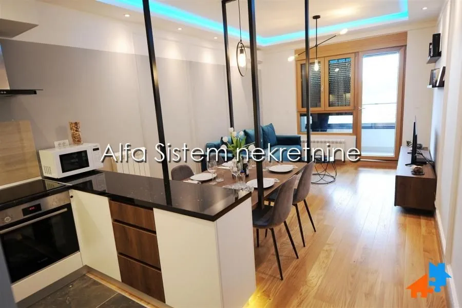 Rent, two bedroom apartment, 48m², Novi Beograd Blok 65, Novi Beograd Sve Podlokacije