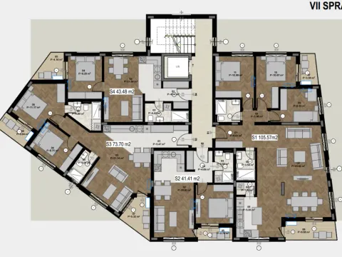 Sale, two bedroom apartment, 74m², Bar, Crna Gora - image 10