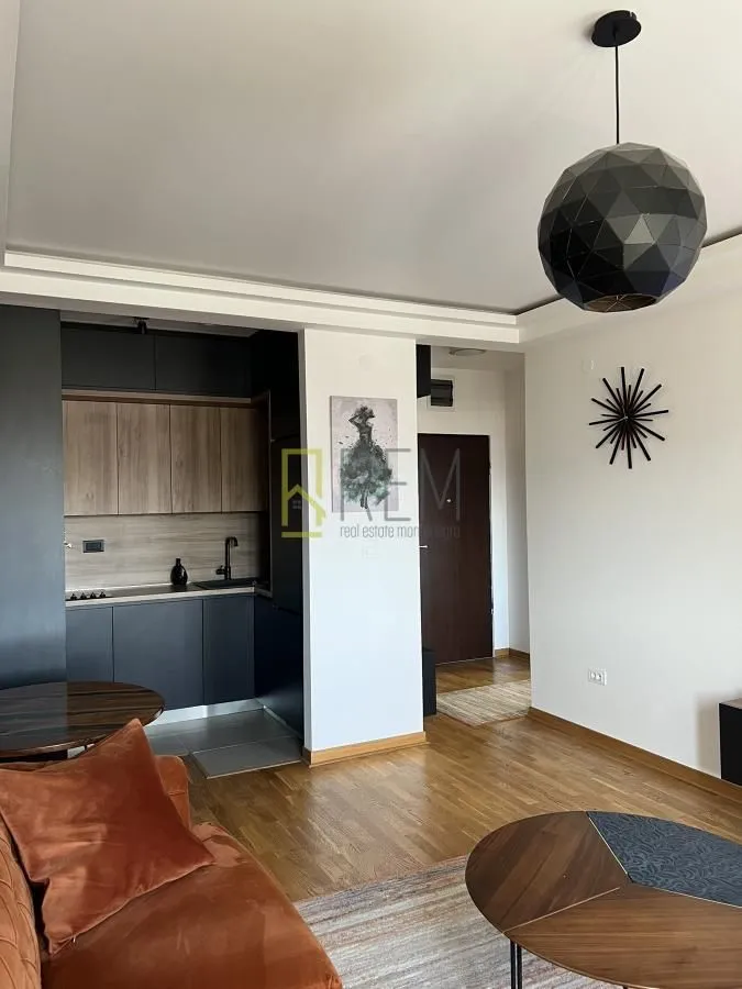 Rent, one bedroom apartment, 43m², City Kej, Podgorica