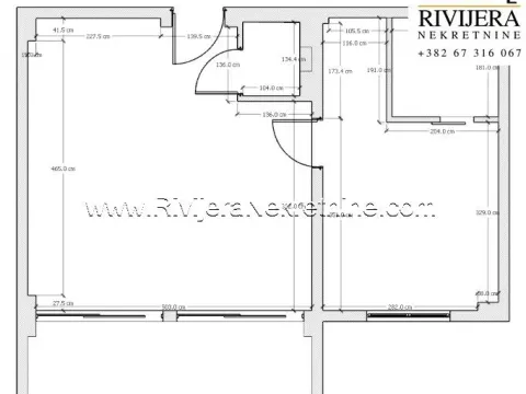 Prodaja, jednosoban stan, 52m², Škaljari, Kotor - image 6