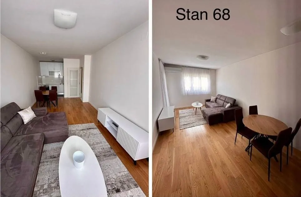 Rent, one bedroom apartment, 49m², Central Point, Podgorica