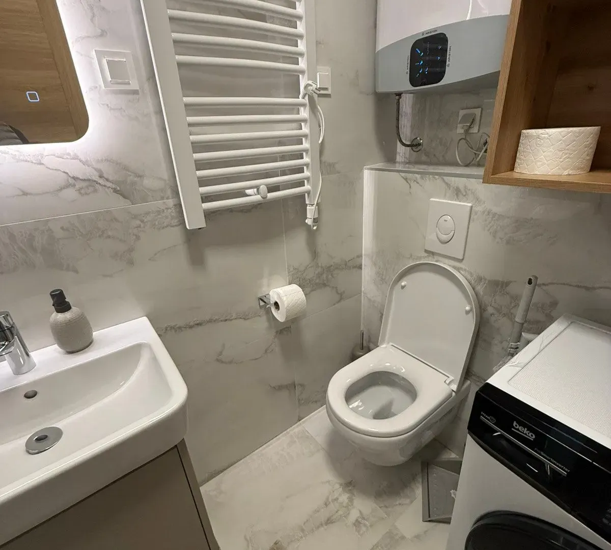 Rent, one bedroom apartment, 46m², City Kvart, Podgorica