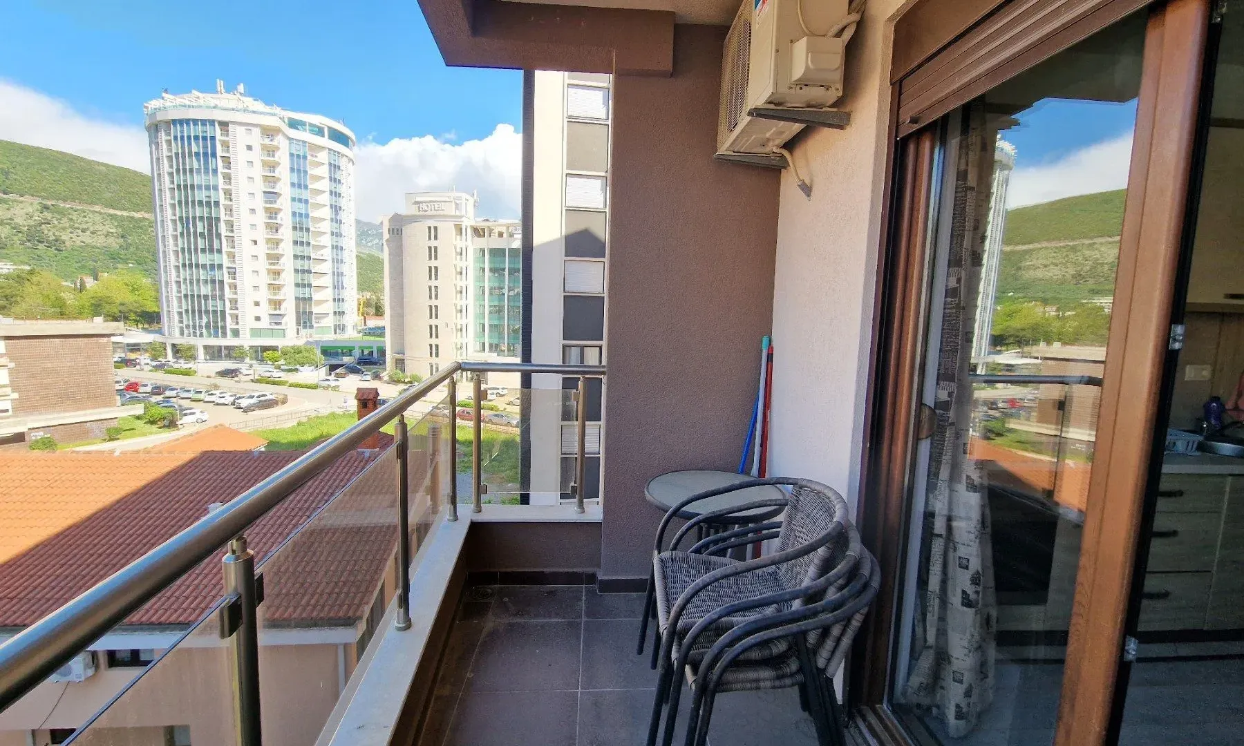 Rent, one bedroom apartment, 48m², Budva, Crna Gora