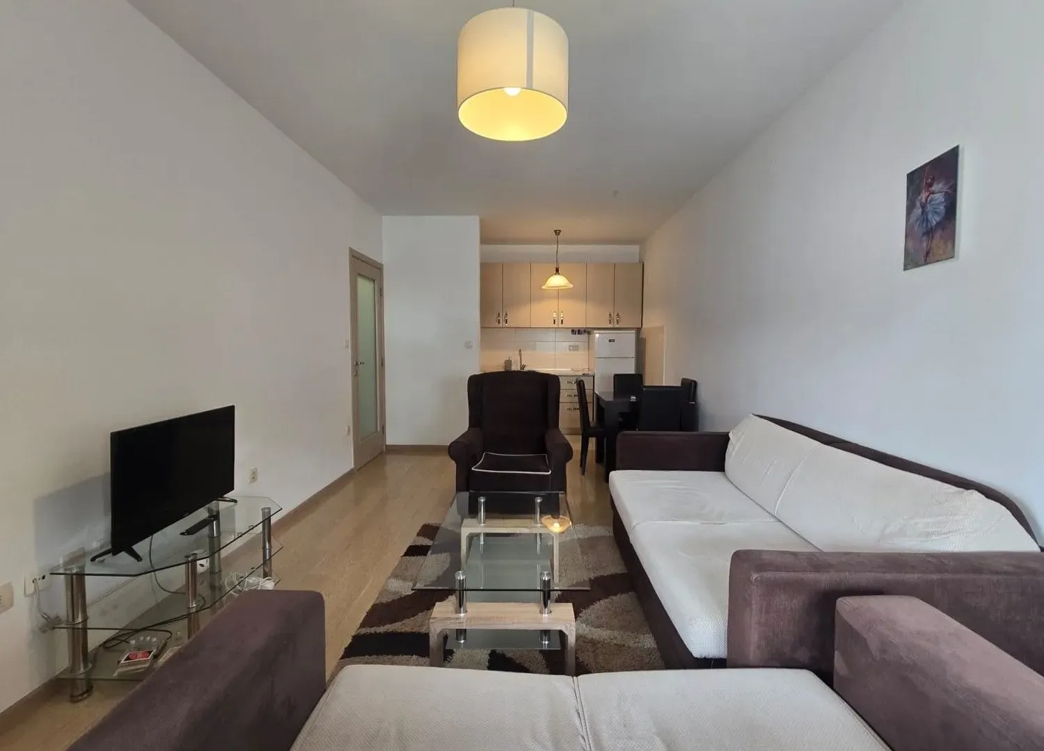 Izdavanje, jednosoban stan, 48m², City Kvart, Podgorica