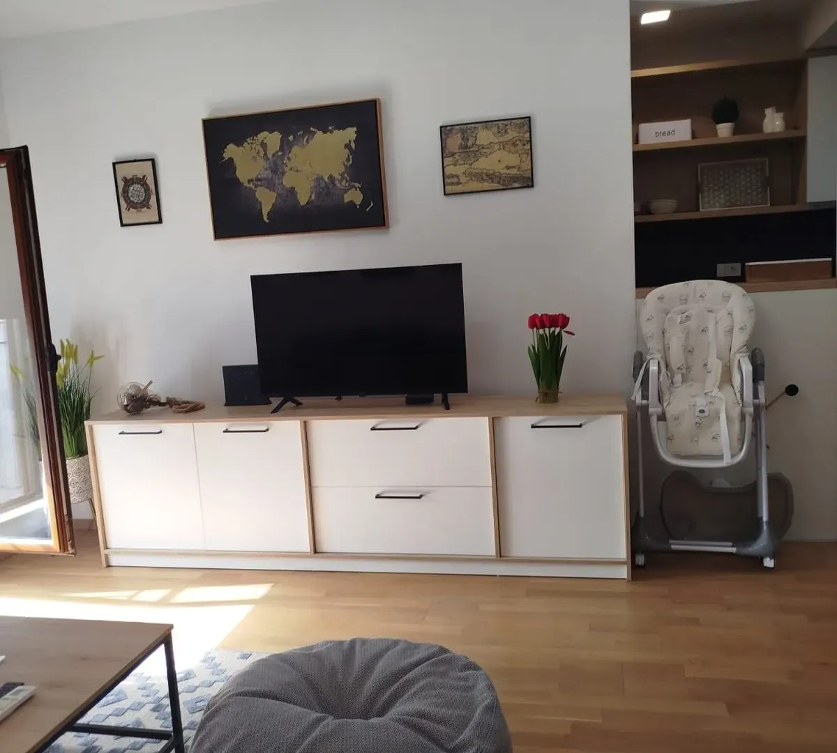 Prodaja, jednosoban stan, 46m², Centar, Tivat