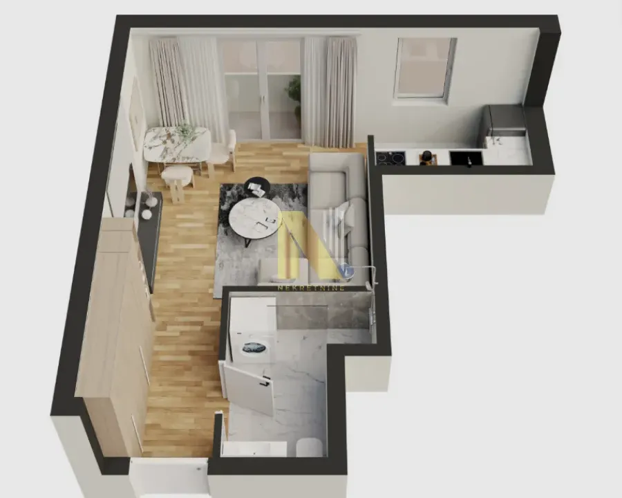 Prodaja, garsonjera, 26m², Telep, Novi Sad Sve Podlokacije