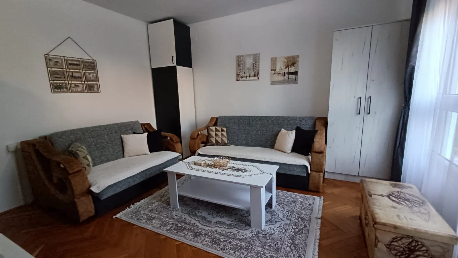 Rent, studio apartment, 25m², Stari Aerodrom, Podgorica