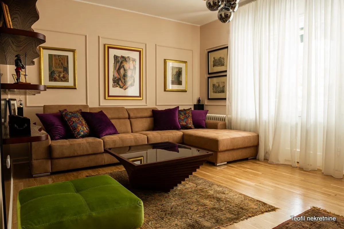 Rent, three bedroom apartment, 103m², Savski Venac, Beograd
