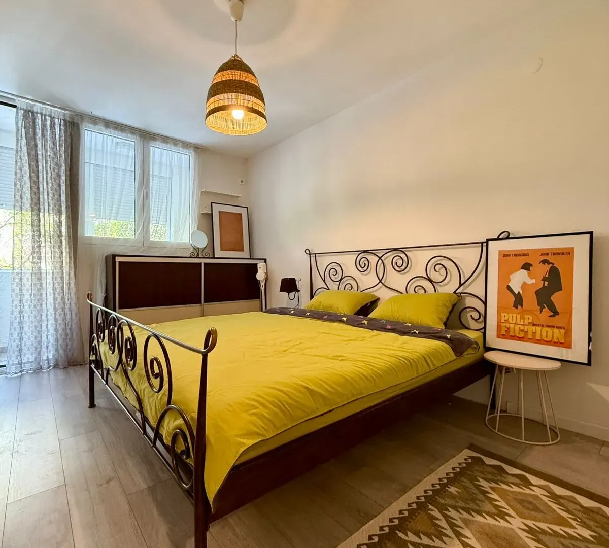 Rent, one bedroom apartment, 60m², Blok 5, Podgorica