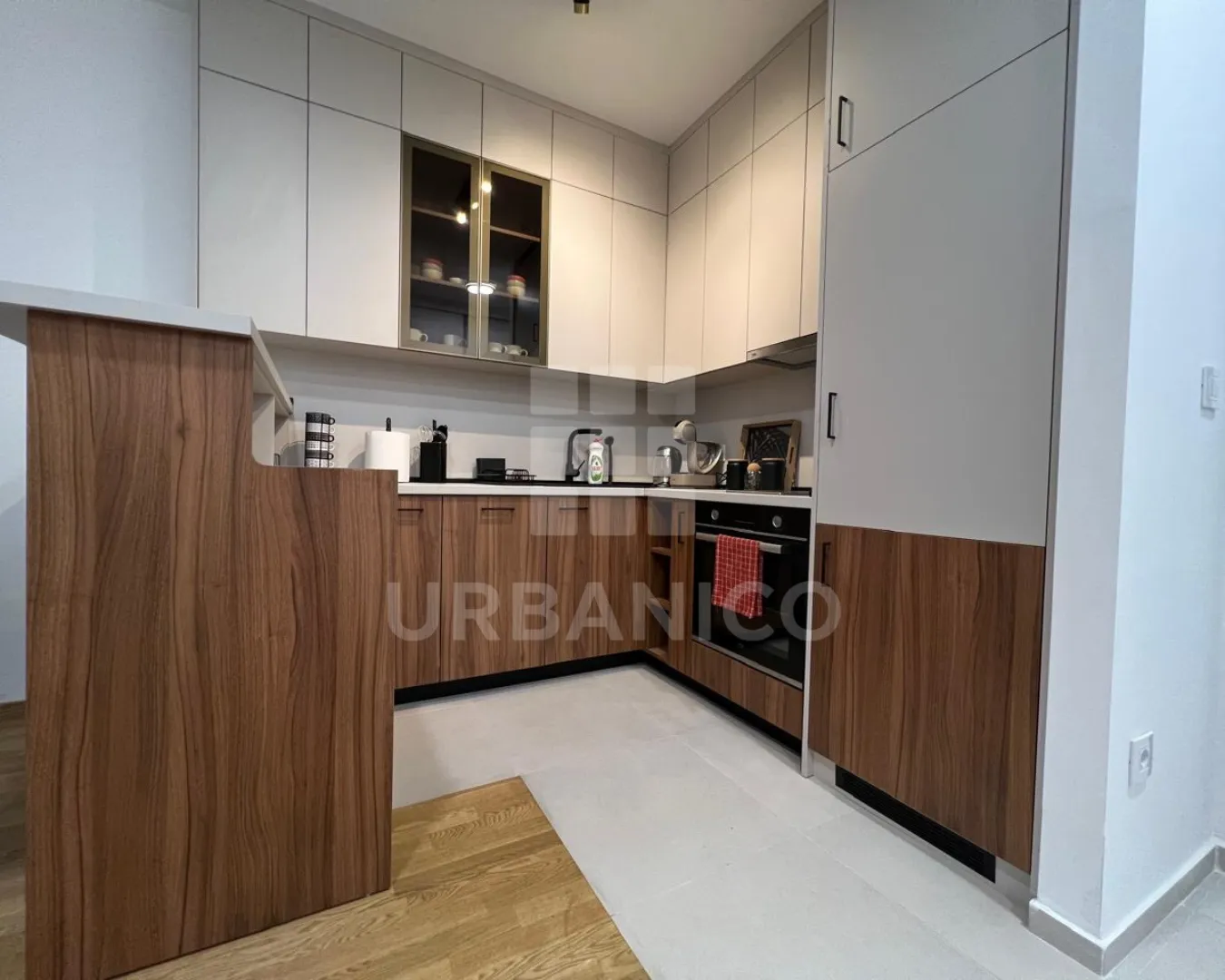 Rent, one bedroom apartment, 49m², Stari Aerodrom, Podgorica