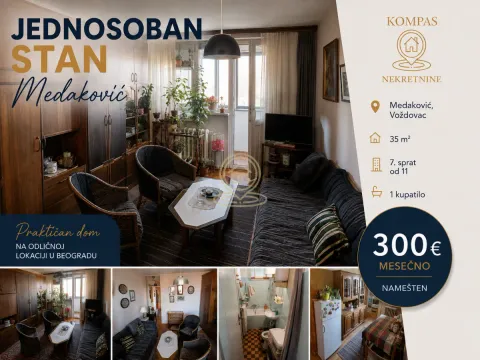 Stan in Medaković Sve Podlokacije
