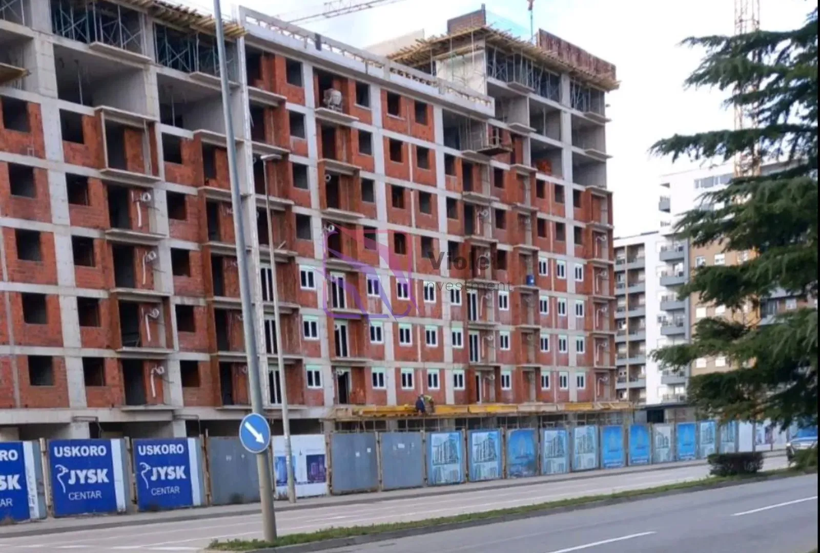 Prodaja, jednosoban stan, 38m², Stari Aerodrom, Podgorica
