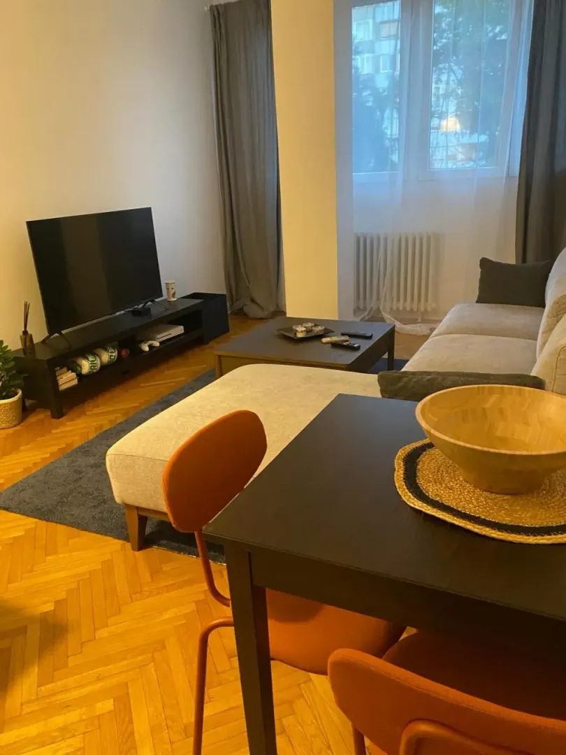 Izdavanje, trosoban stan, 44m², Novi Beograd Blok 1 Fontana, Novi Beograd Sve Podlokacije