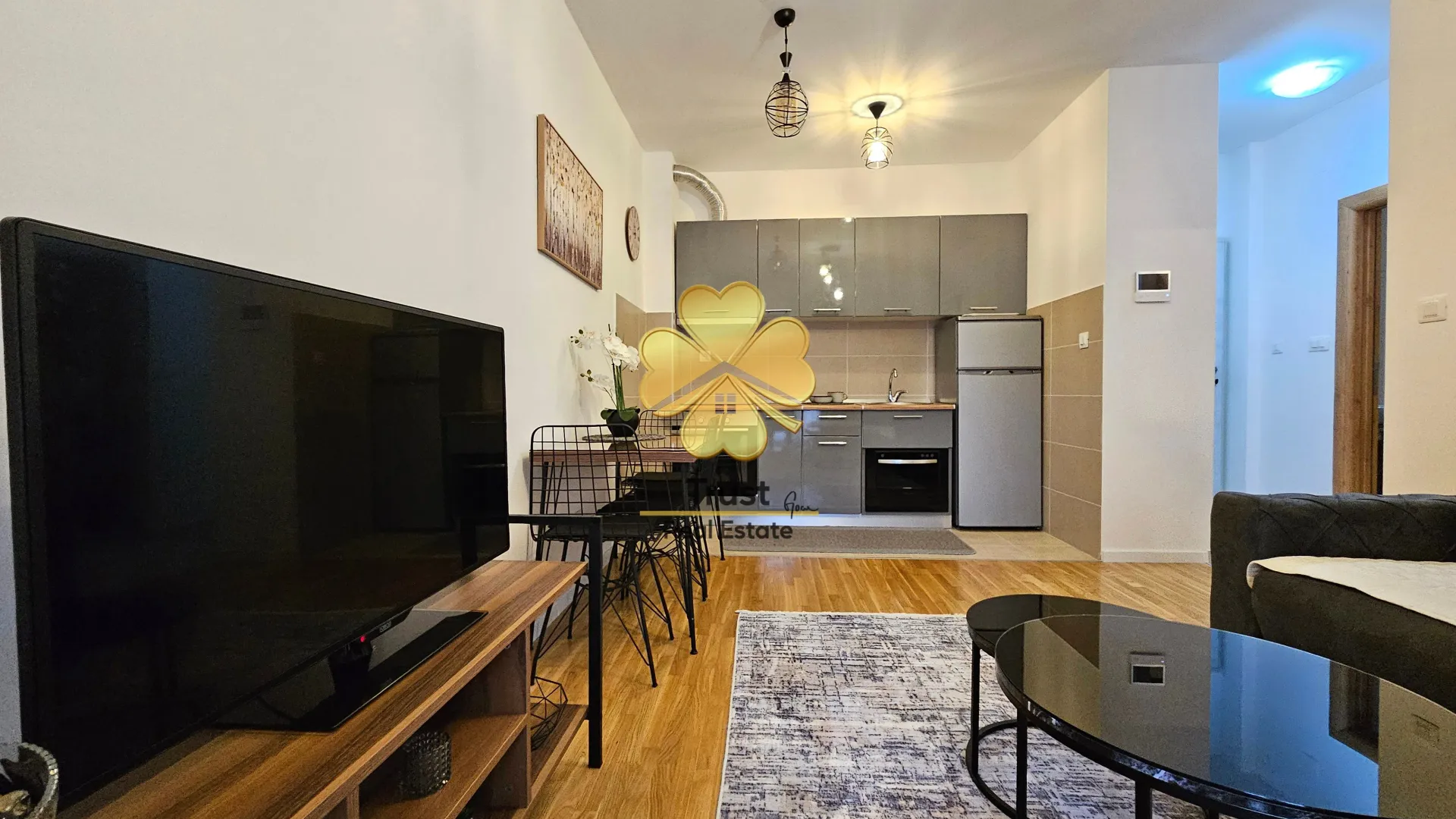 Rent, one bedroom apartment, 63m², Zabjelo, Podgorica