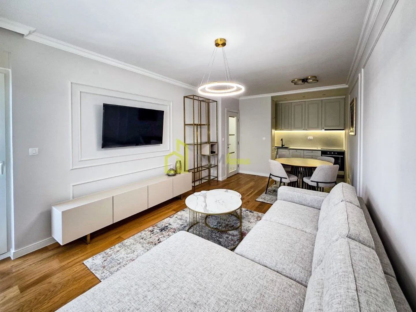 Rent, one bedroom apartment, 48m², Central Point, Podgorica